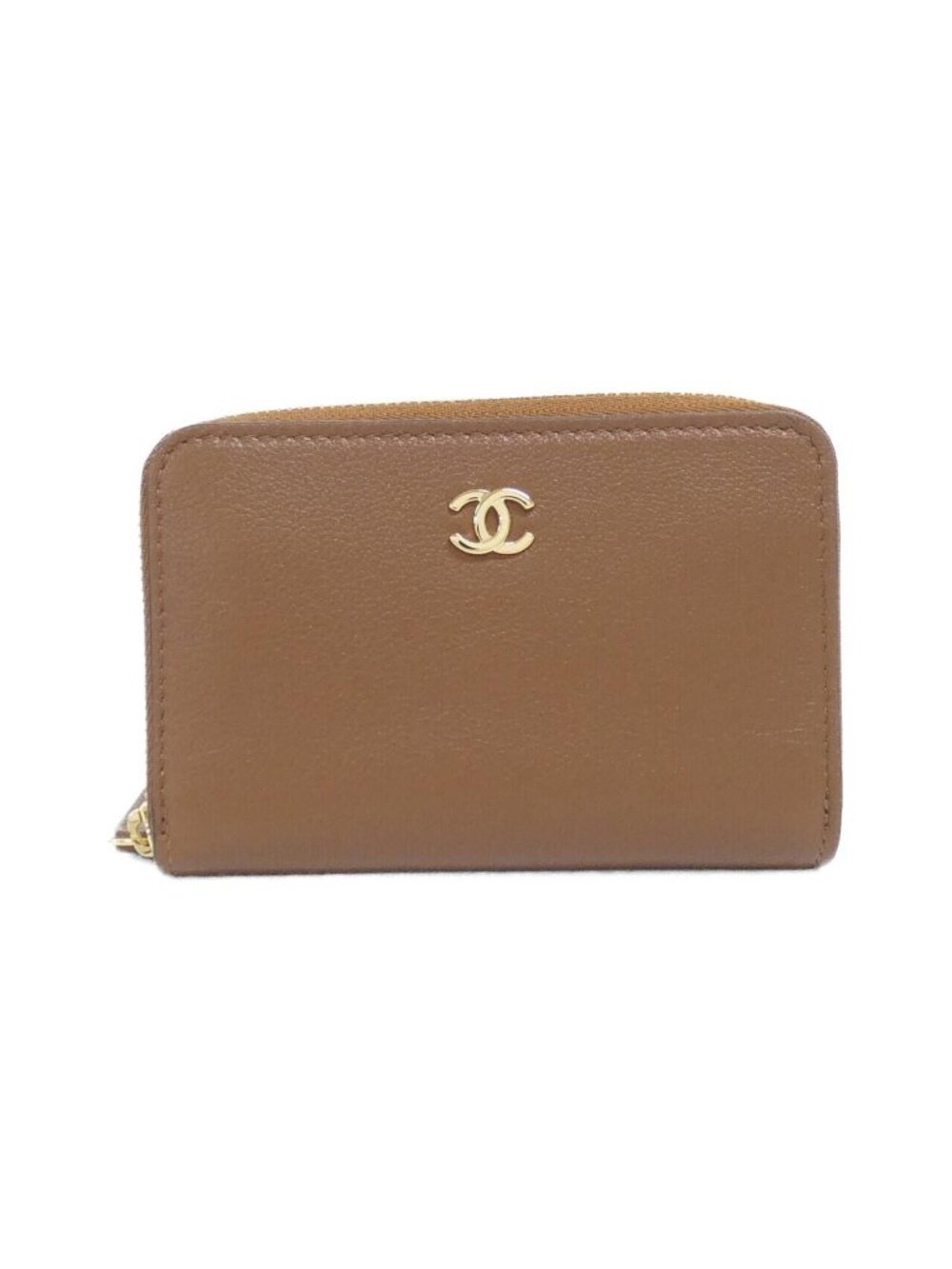Chanel Coin Purse Brown